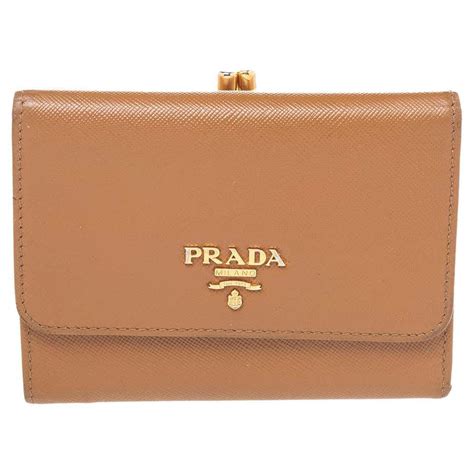 prada trifold wallet review|authentic prada wallet sale.